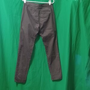 APC Rue Madame Paris Mens Chino Pants Grey Cotton Stretch Slim Fit Size 28